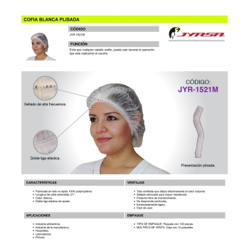 gorro-o-cofia-plisada-desechable-jyrsa-color-blanco-paq-c1000-pz