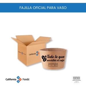 FAJILLAS OFICIAL PARA VASO 12 oz  y 16 oz