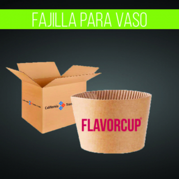 FAJILLA PARA VASO DE CAFE 12 oz  o 16 oz