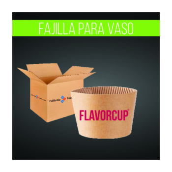 FAJILLA PARA VASO DE CAFE 12 OZ  O 16 OZ 100 PIEZAS