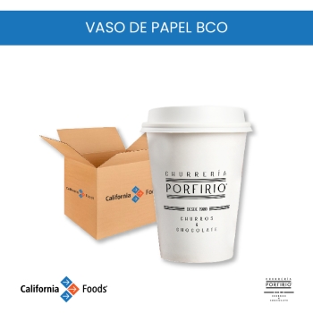 VASO  OFICIAL CON TAPA PARA CAFE 16 oz