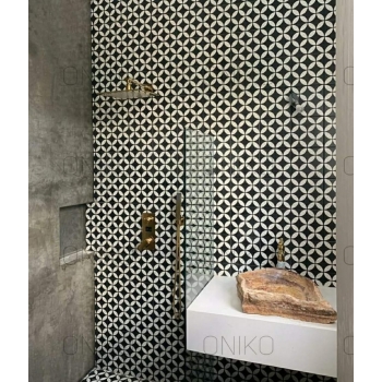 IRREGULAR RUSTIC RED MARBLE WASHBASIN