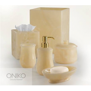 Set de accesorios de Baño 6 piezas Ónix Ámbar
