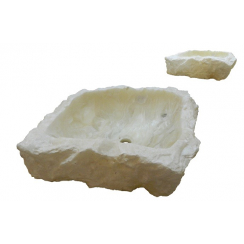 LAVABO ÓNIX BLANCO IRREGULAR 40cm