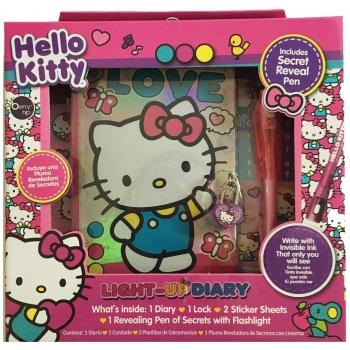 Diario secreto con pluma reveladora de secretos Helloy Kitty