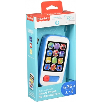 Smartphone de aprendizaje ríe y aprende Fisher-Price azul