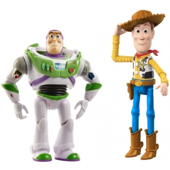 Disney Pixar Toy Story 4 pack de 3 figuras básicas Woody, Buzz Lightyear y Forky