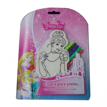 Figura para pintar princesas