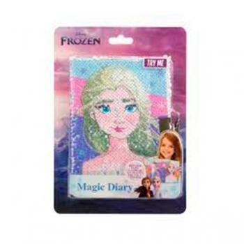 Diario con Lentejuelas Frozen