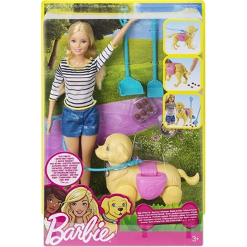 Barbie Paseo de Perrito MATTEL