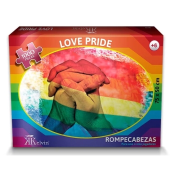 Rompecabezas Grande Kelvin Love Pride 1000 Piezas