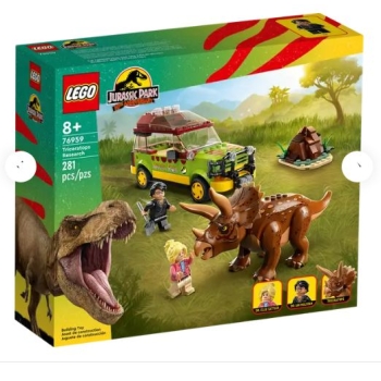 LEGO Jurassic World Análisis del Triceratops 76959