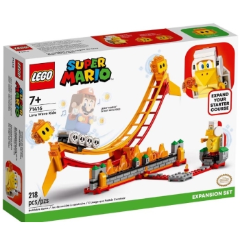 LEGO Super Mario Bros Set de Expansión: Gran ola de lava