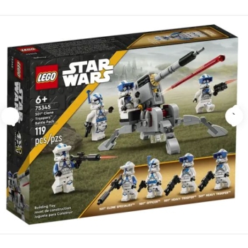 LEGO Star Wars Pack de Combate: Clon Troopers de la 501 75345