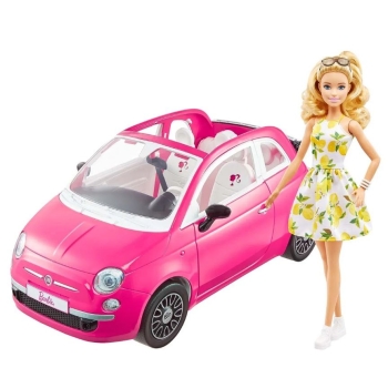 Mattel Barbie Muñeca Fiat con Muñeca GXR57