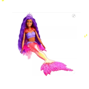 Muñeca Barbie Sirena Brooklyn con aletas intercambiables