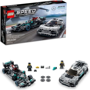 LEGO Speed Champions Mercedes-AMG F1 W12 E Performance y Mercedes-AMG Project One76909