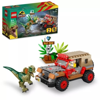 LEGO Jurassic World Emboscada al Dilofosaurio 76958