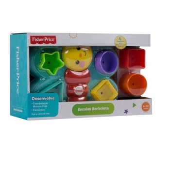 Fisher Price Mariposa de Bloques Divertidos