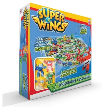 Super Wings Aventura Escaleras y Toboganes