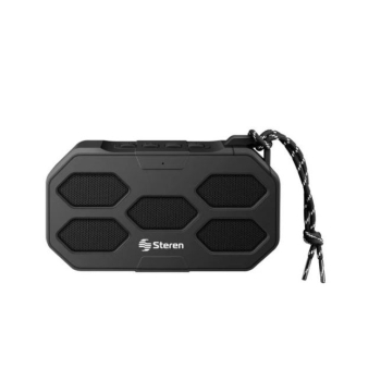 Mini bocina Bluetooth EightEdge con reproductor USB/microSD, AUX 3,5 mm y radio FM