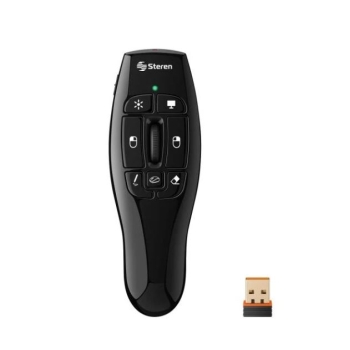 Control inalámbrico de diapositivas con Air Mouse y apuntador láser