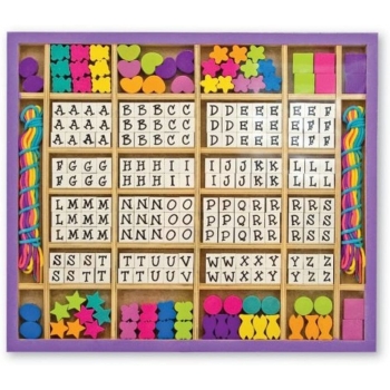 Set de cuentas deluxe Melissa & Doug