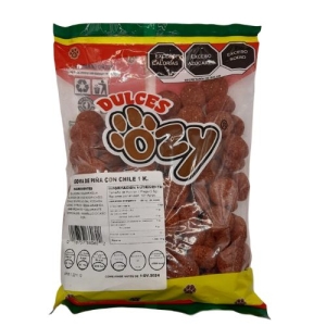 Dulces Ozy pineapple chili gummies 1kg