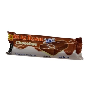 De la Rosa chocolate con leche c/16 pz