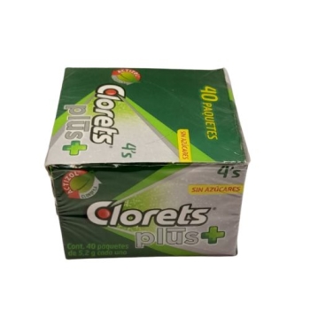 Clorets plus+ 40-Pieces pack