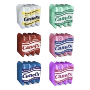 Canel`s Assorted flavor gum 60-Pieces pack