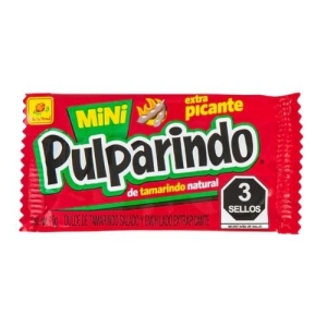 De la Rosa Mini Pulparindo extra spicy 24-Pieces pack