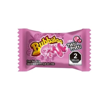 Adams Bubbaloo Tutti Frutti 47-Pieces pack