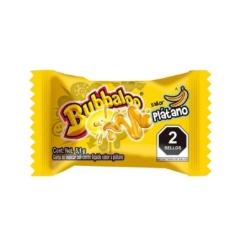 Adams Bubbaloo Banana 47-Pieces pack