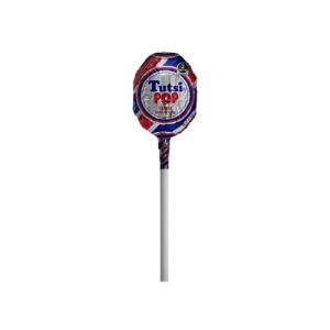 Tutsi Pop Lolly Pop cherry flavor 24-Pieces pack