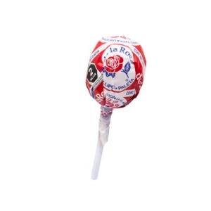 De la Rosa Jumbo cherry flavor lollipop 24-Pieces pack