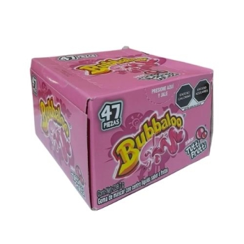 Adams Bubbaloo Tutti Frutti 47-Pieces pack - Mi Dulce México Dulcerias ...