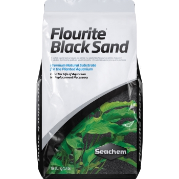 SEACHEM FLOURITE BLACK SAND 7 KG