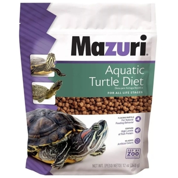 MAZURI AQUATIC TURTLE DIET 450 GRM (ALIMENTO PARA TORTUGA ACUATICA)