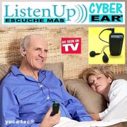 Listen Up / Cyber Ear / Escuche Más - Amplificador De Sonido -  Aparato Auditivo - Como Lo Vio En TV