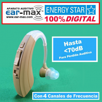 EAR MAX® ENERGY STAR - Aparato Auditivo 100% DIGITAL