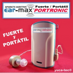 EAR MAX® PORTRONIC - Fuerte & Portátil Aparato Auditivo