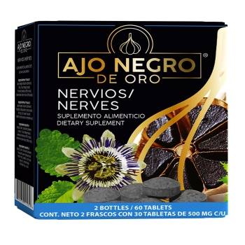 AJO NEGRO DE ORO NERVIOS