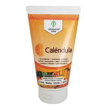 Caléndula Crema facial y corporal Vitamorin Labs