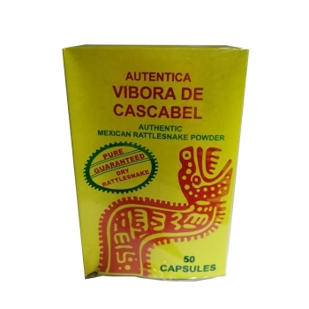 Vibora de cascabel 50 capsulas / Autentica vibora de cascabel