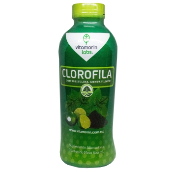 Clorofila con espirulina, menta y limón