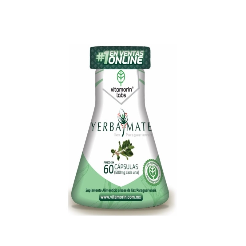 Yerbamate 60 caps Vitamorin Labs Botánica Laya Productos naturistas