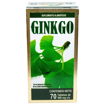 Ginkgo Biloba 70 tabletas