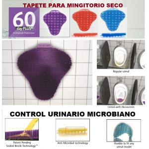 Tapete para Mingitorio Seco . Caja con 12 pz ekcoscreen Precio  Incluye IVA Duración 60 dias.