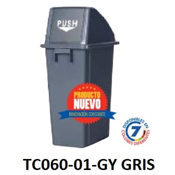Bote de Basura con tapa Basculante  IVA INCLUIDO